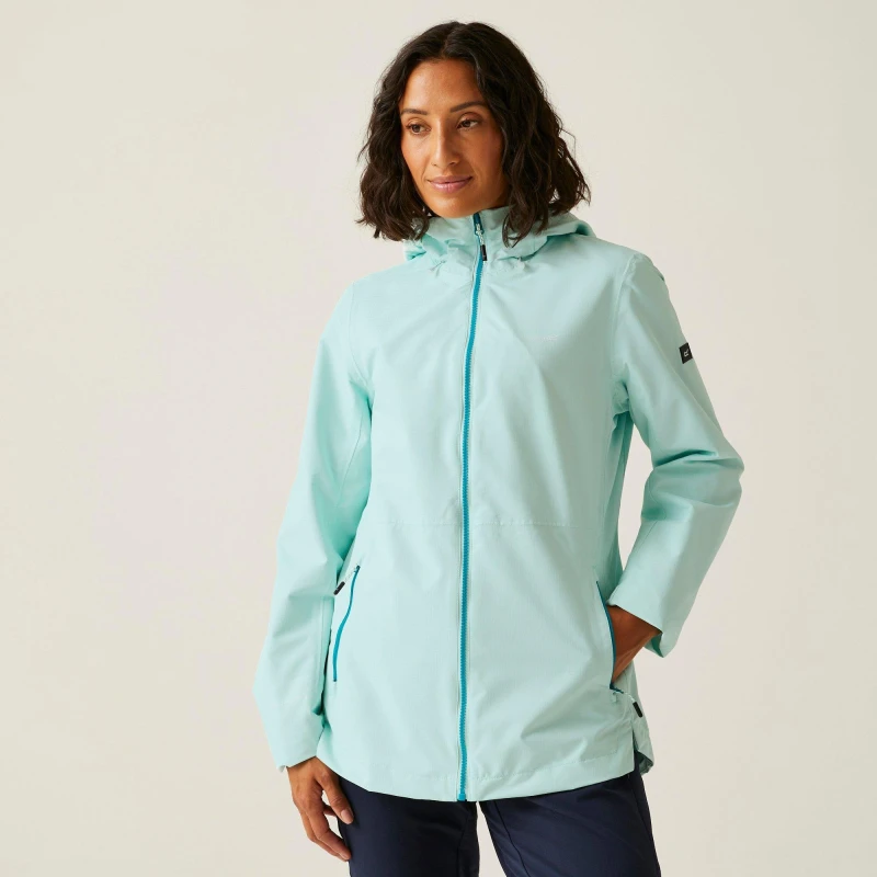 Image of Regatta Hamara Waterproof Jacket Womens - Blue Blue 12