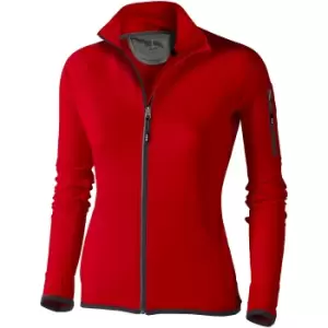 Elevate Womens/Ladies Mani Power Fleece (S) (Red)