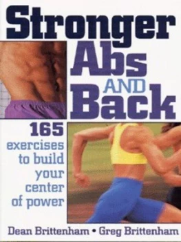 Image of Stronger Abs and Back by Dean Brittenham and Greg Brittenham Paperback