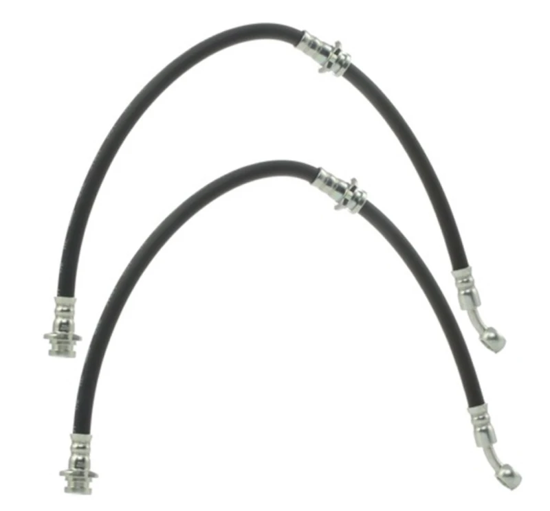 Image of RIDEX 83B1014 Brake Hose Front axle both sides, without banjo bolt Brake Hose (83)