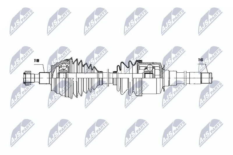 Image of NTY Drive shaft NTY NPW-ME-048