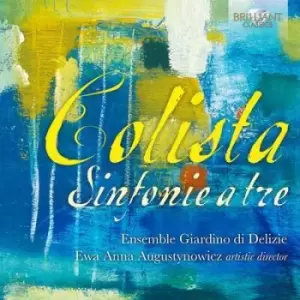 Image of Colista Sinfonie a Tre by Lelio Colista CD Album