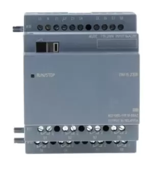 Image of Siemens LOGO! I/O module - 8 Inputs, 8 Outputs, Relay, For Use With LOGO! 8, LOGO! 8.2, Computer Interface