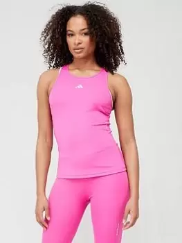 Image of adidas Tech-Fit Train Tank - Pink, Size S, Women