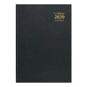 image of Collins 2020 Desk Diary Week to View Sewn Binding A4 297x210mm