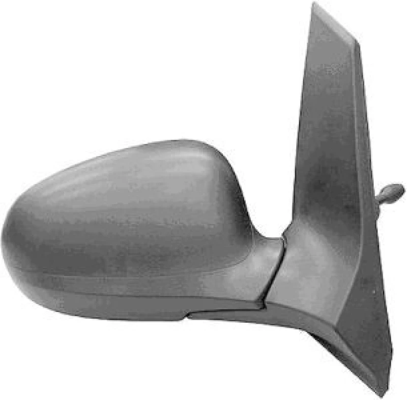 Image of VAN WEZEL 1873803 Wing mirror * HAGUS * Left, black, Internal Adjustment, Rough Outside Mirror (50)