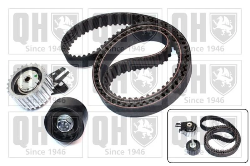 Image of QUINTON HAZELL Timing belt kit QUINTON HAZELL QBK817