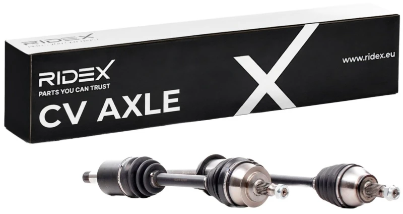 Image of RIDEX 13D1052 Drive shaft Front Axle Left Drive Shaft (13)