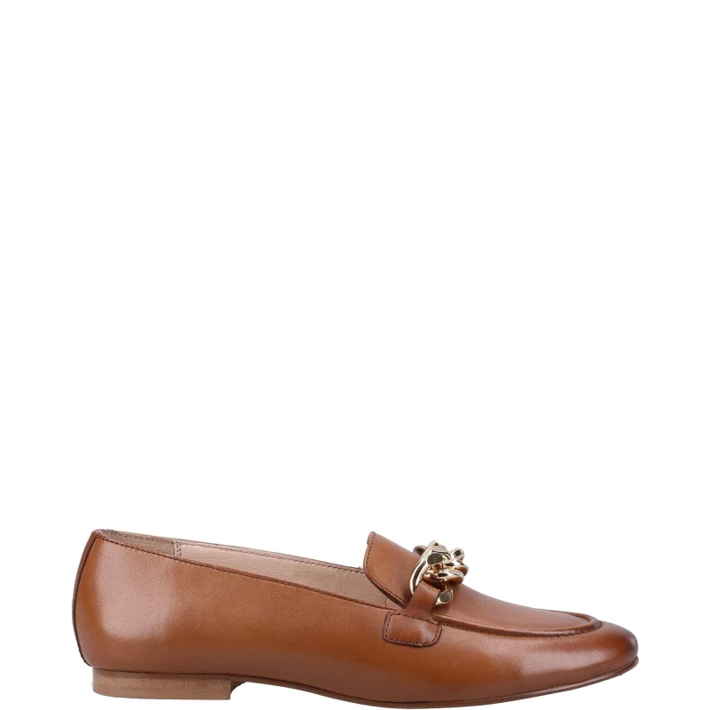 Image of Hush Puppies Harper Chain Loafer - Brown Brown 5