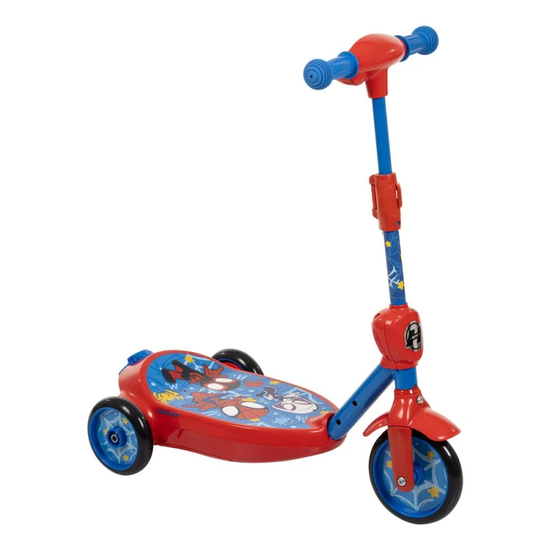 Image of Huffy Spidey AHAF Converting Bubble Electric Children's Scooter, Red 18064W