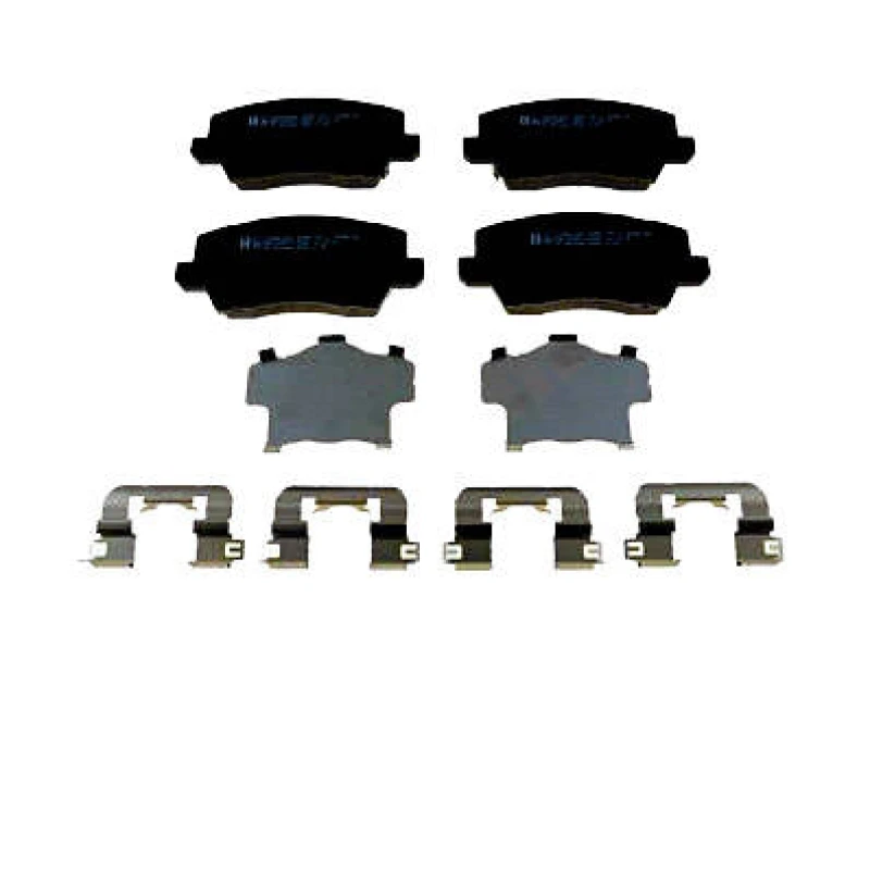 Image of ZIMMERMANN 22904.175.2 Brake pad set Front Axle, with acoustic wear warning, Photo corresponds to scope of supply Brake Pad Set,disc brake (402)
