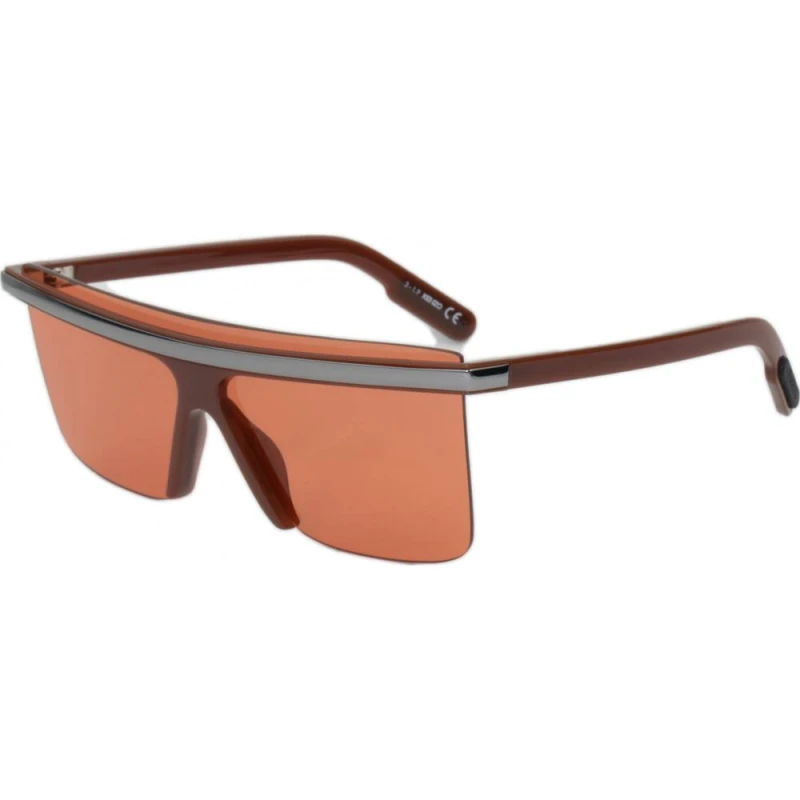 Image of Kenzo Kenzo KZ40003I-48F Sunglasses in Silver Silver One Size Unisex 192337011948
