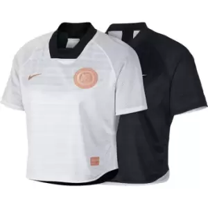 Image of Nike Dry Fc Top Ss - Black