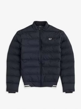 Image of Fred Perry Insulated Jacket, Black, Size 2XL, Men