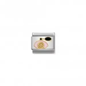 Image of Nomination Composable Classic Madame Monsieur Gold Madame Perfume Link 030285/13