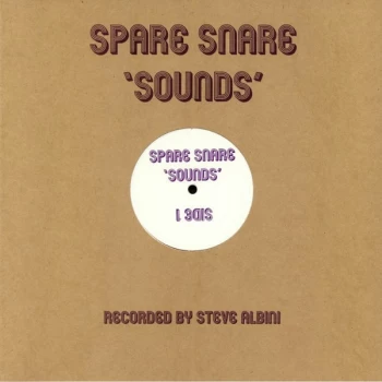 Image of Spare Snare ‎- 'Sounds' Recorded By Steve Albini CD
