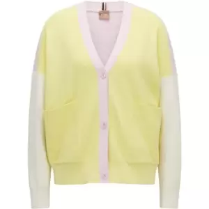 Image of BOSS C Fabianca Cardigan - Yellow