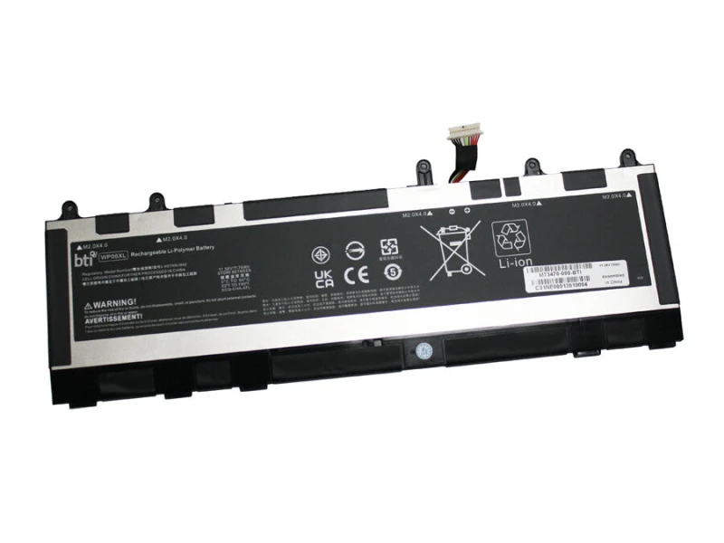 Image of BTI BTI 76Wh 6 cell 749Y0AV compatible battery for HP 89D74UT#ABA 740J2AV 89D75UT#ABA 89D70UT#ABA 947K4UC#ABA 94H74UC#ABA ZBOOK FIREFLY 16 G10 M73470-