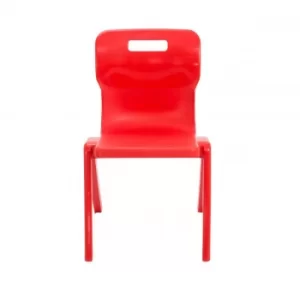 TC Office Titan One Piece Chair Size 5, Red