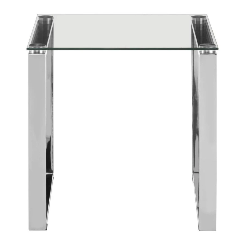 Image of Interiors by Premier Allure Square End Table Silver unisex One Size