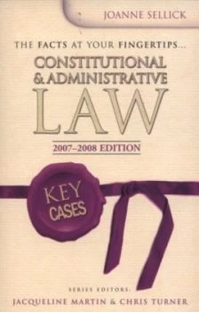Image of Constitutional and Administrative Law by Joanne Coles Paperback