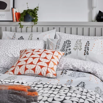 Image of Helena Springfield Dahl Tolka Orange Cushion Orange