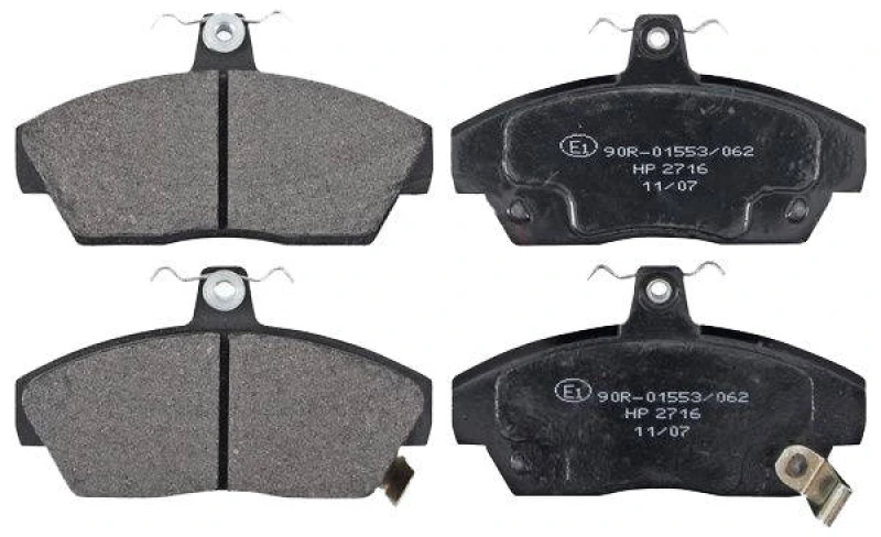 Image of A.B.S. 36747 Brake pad set with acoustic wear warning Brake Pad Set,disc brake (402)