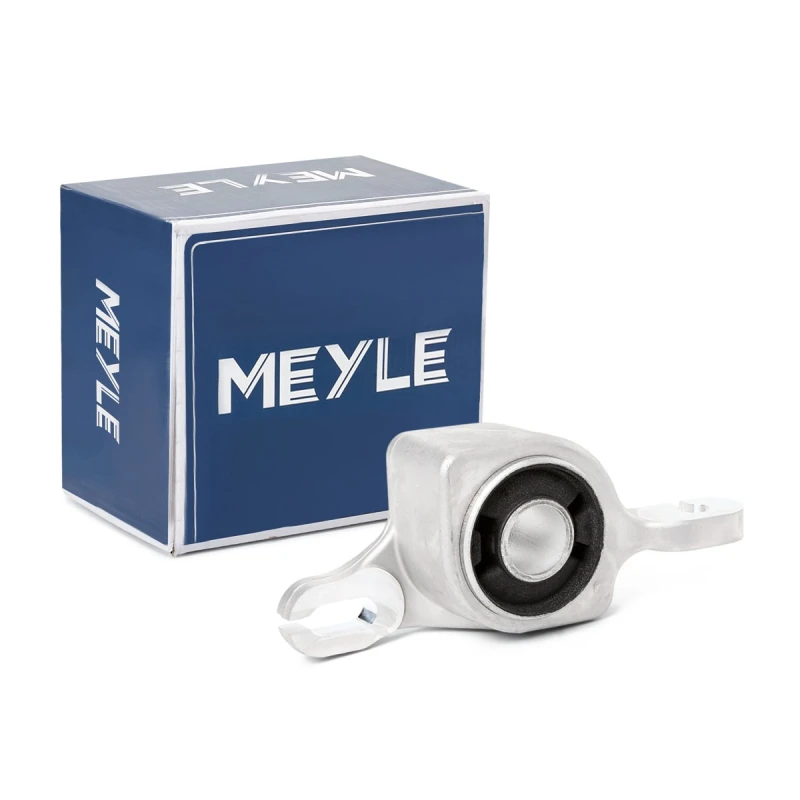 Image of MEYLE 014 610 0031 Arm Bushes Front Axle Left, Original Quality, with holder Control Arm-/Trailing Arm Bush (251)
