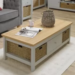 Image of LPD Cotswold Coffee Table in Grey