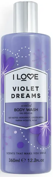 image of I Love Cosmetics Violet Dreams Body Wash 360 ml