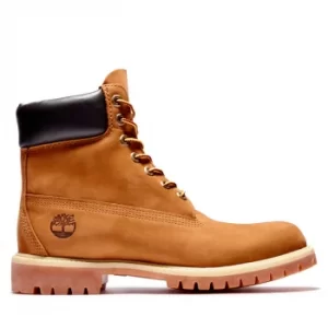 Image of Timberland Premium 6" Boot For Men In Orange Brown, Size 11