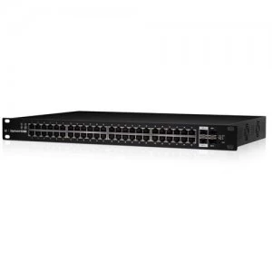 Image of Ubiquiti Networks ES-48-750W network switch Managed L2/L3 Gigabit Ethernet (10/100/1000) Black 1U Power over Ethernet (PoE)