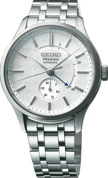 image of Seiko Presage Watch Zen Gardens Mens D - Silver SE-157