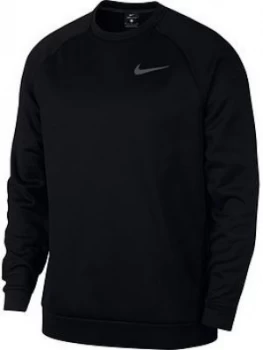 Image of Nike Therma Crew Sweat - Black