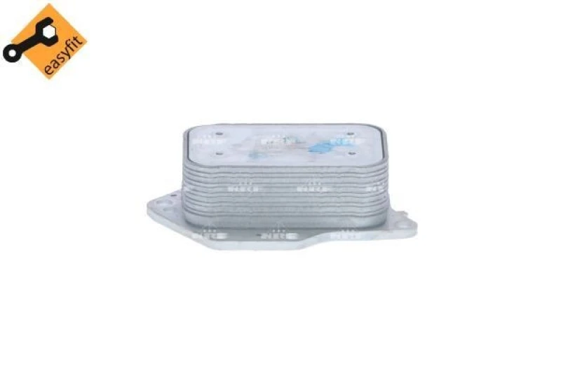 Image of NRF 31785 Oil Cooler EASY FIT without filter, with gaskets/seals Oil Cooler,engine oil (469)