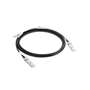 Image of Aruba a HP Enterprise company R9D20A fibre optic cable 3m SFP+ Black Silver