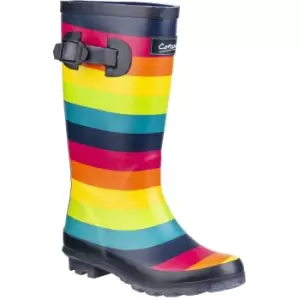 image of Cotswold Boys Rainbow Junior Multicoloured Wellington Boots UK Size 1 (EU 33, US 2-3)