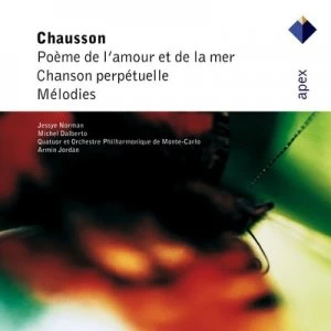 Image of Poeme De Lamour Et Da La Mer Chanson Perpetuelle Jordan by Ernest Chausson CD Album