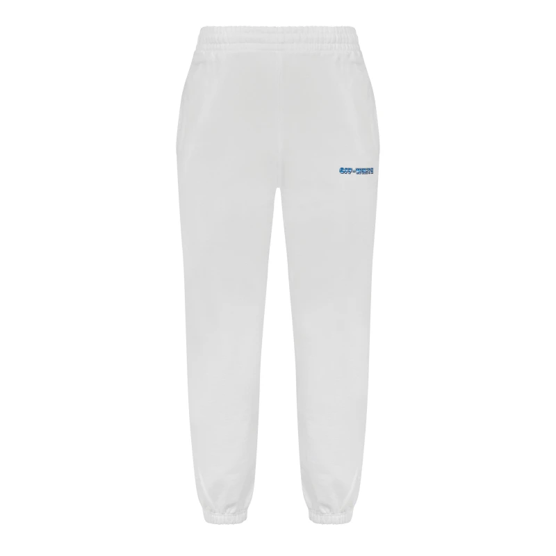 Image of Off White Mens Slim Fleece Joggers White male XS