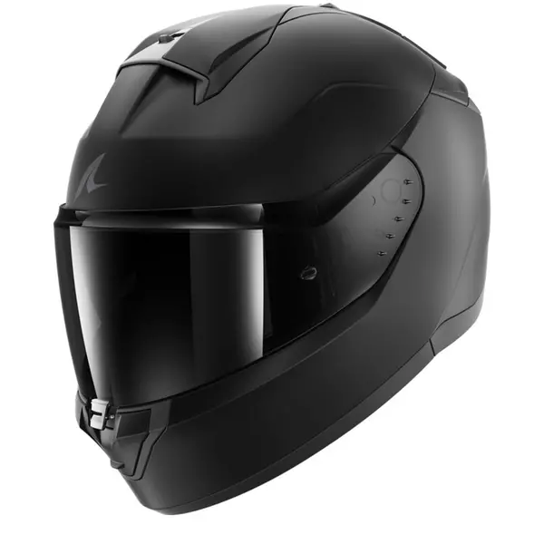 Image of Shark Ridill 2 Blank Mat Black Mat KMA Full Face Helmet Size XS