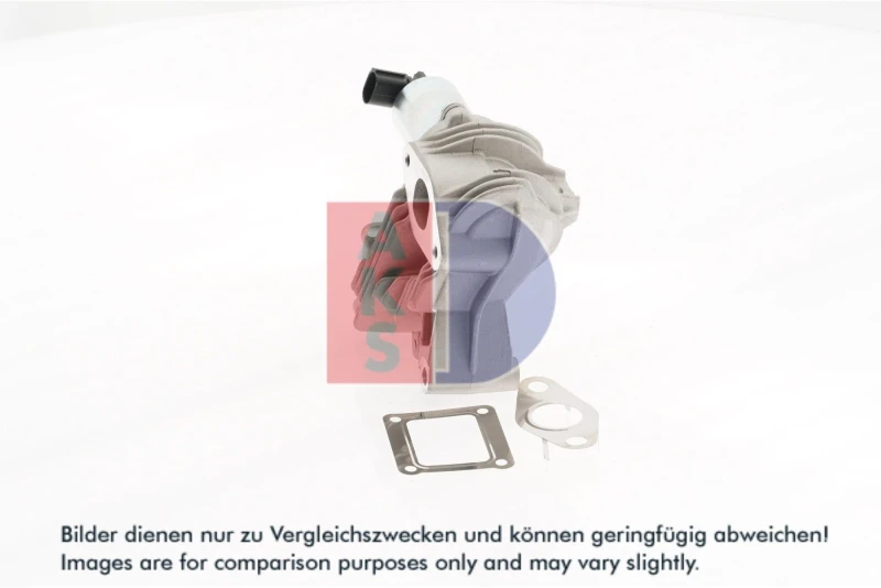 Image of AKS DASIS 185028N EGR valve Solenoid Valve, Control Unit/Software must be trained/updated, Electric, with gasket/seal EGR Valve (1145)