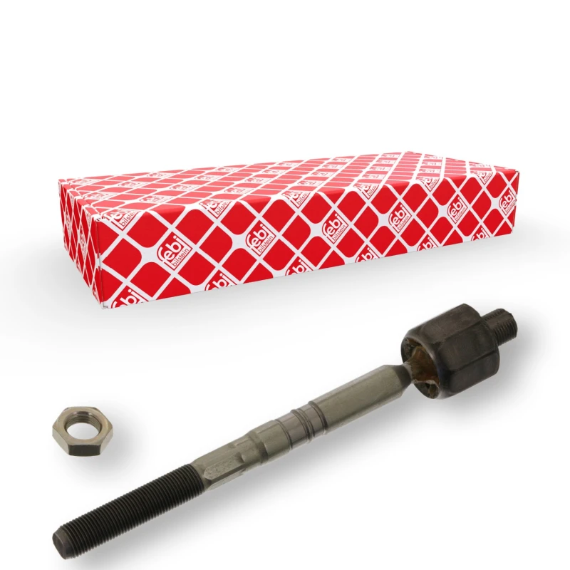 Image of FEBI BILSTEIN 40492 Inner Tie Rod Front axle both sides, with counter nut Inner Tie Rod (51)