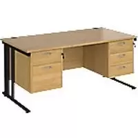 image of Dams International Desk MCM16P23KO 1,600 x 800 x 725 mm