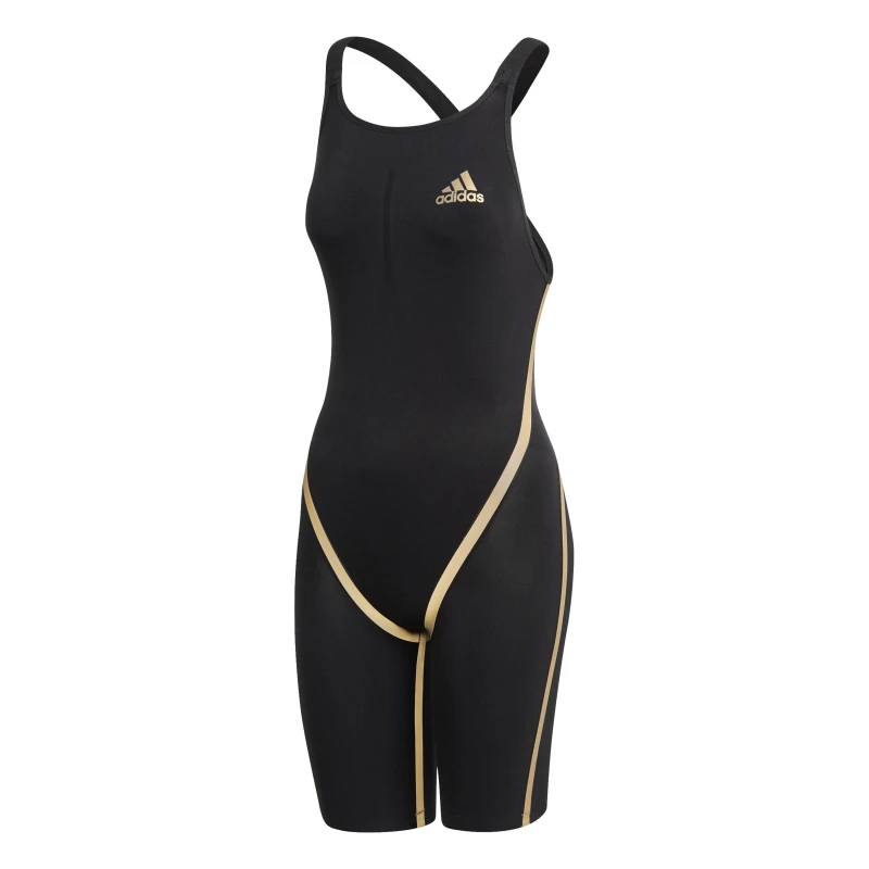 Image of adidas Adizero Freestyle Open Back Swimsuit Womens - Black 0