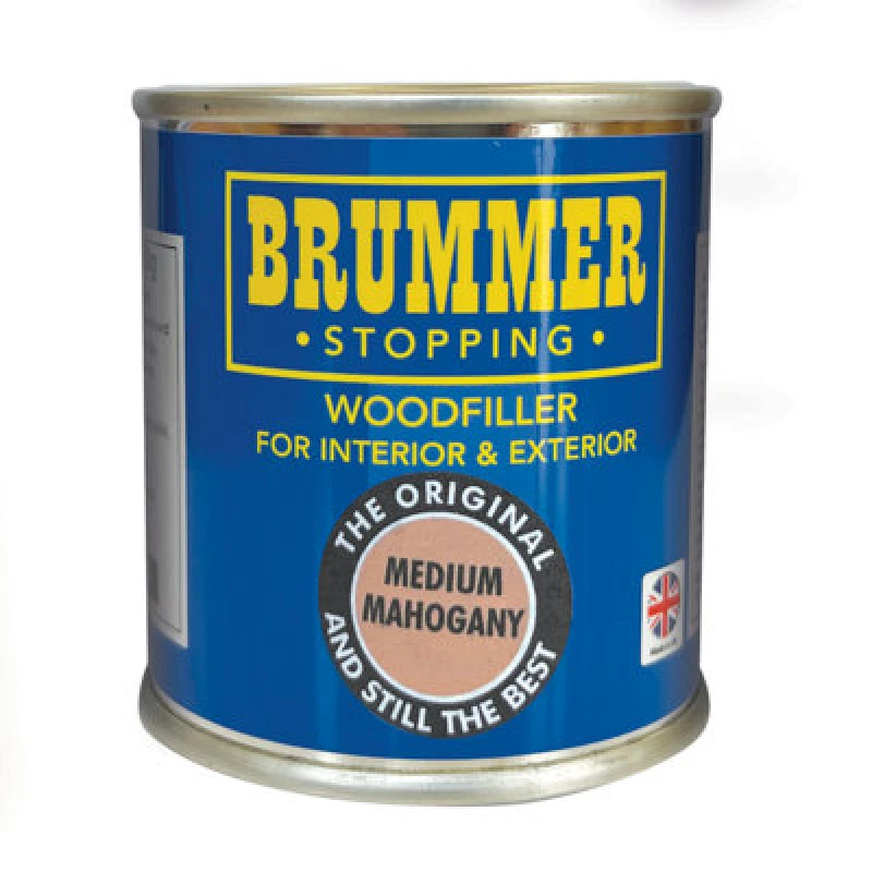 Image of Brummer Wood Filler BM30408 Colour: Medium Mahogany
