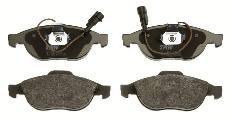 Image of TRW GDB1337 Brake pad set incl. wear warning contact Brake Pad Set,disc brake (402)