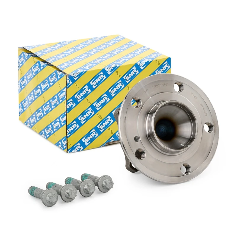 Image of SNR R151.57 Wheel bearing kit with integrated magnetic sensor ring Wheel Bearing Kit (654)