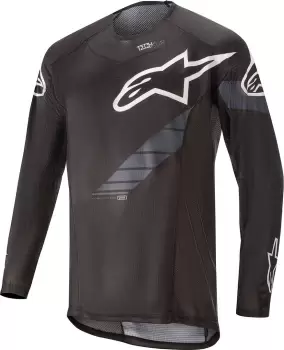 Alpinestars Techstar Black Edtion LS Bicycle Jersey, Size XL, black, Size XL