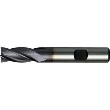 image of SwissTech 16.00MM HSS-Co 8% Weldon Shank Multi Flute End Mills - TiCN Coated