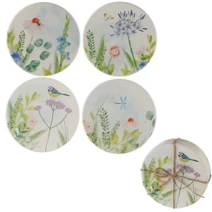 Image of Botanical Garden Design Set of 4 Novelty Coasters